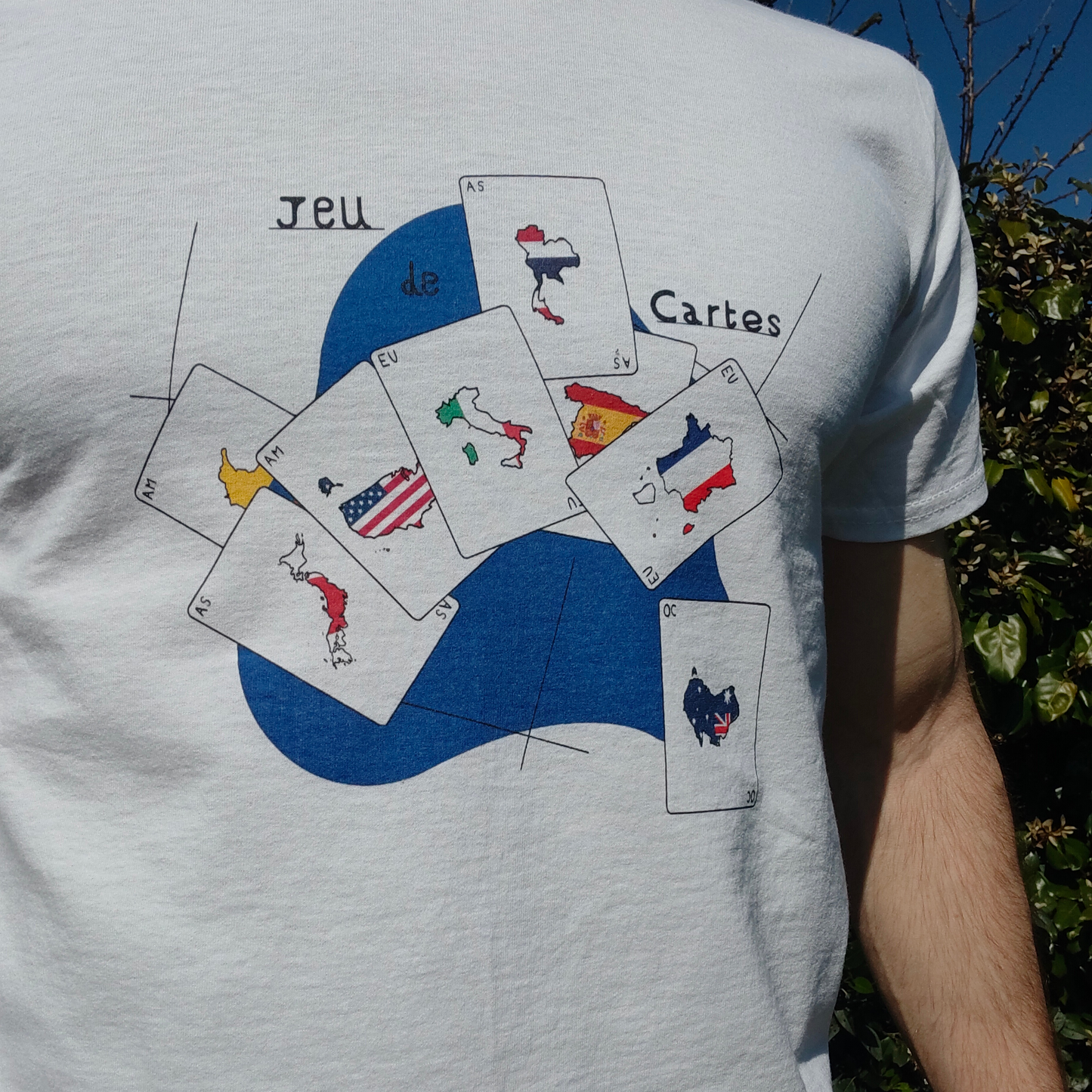 T-shirt "jeu de cartes"