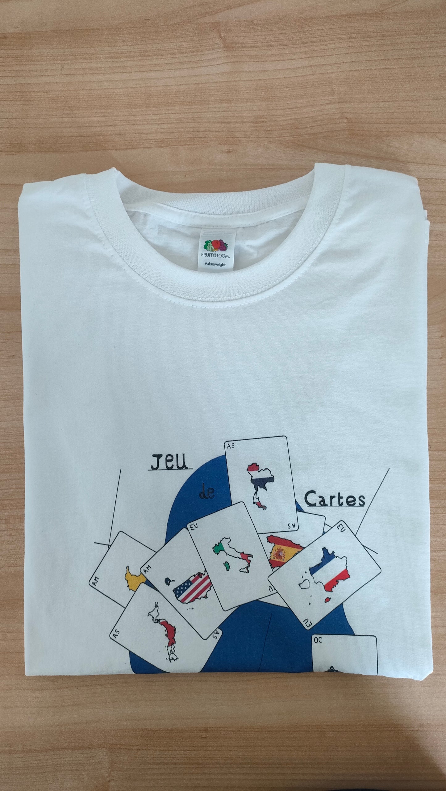 T-shirt "jeu de cartes"